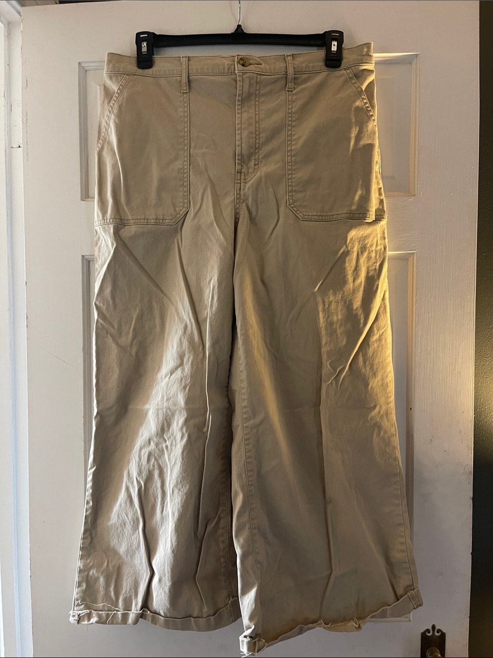 a.n.a Wide-Leg Women's Pants in Khaki